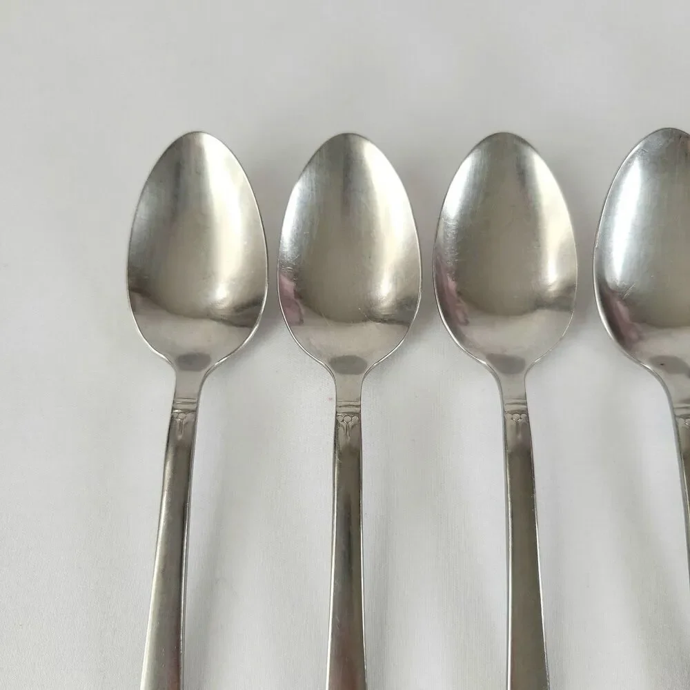 International Silver Rogers Grypsholm Stainless Flatware Set Of 5 Teaspoons 6